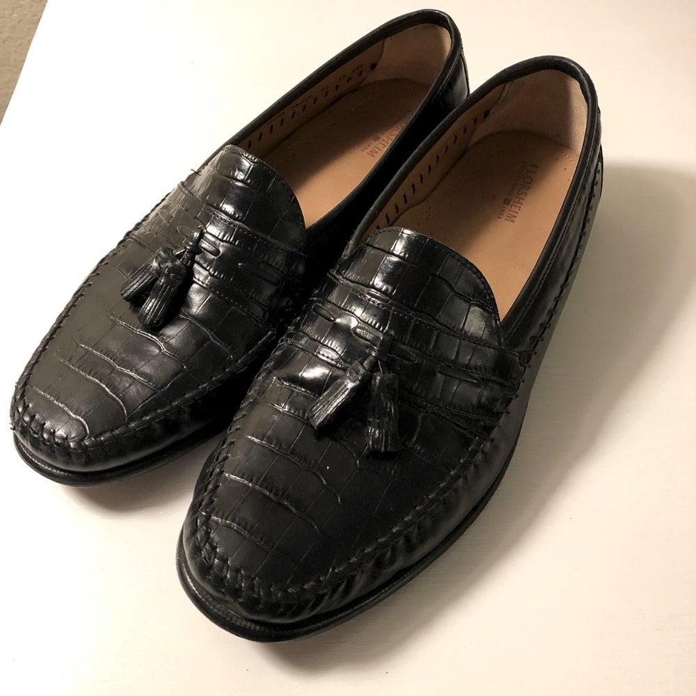Men’s Black Florsheim Tassel Loafer